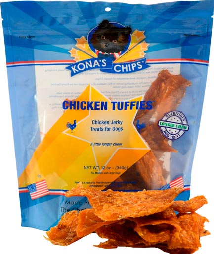 Chicken Tuffies crunchy treat for dogs